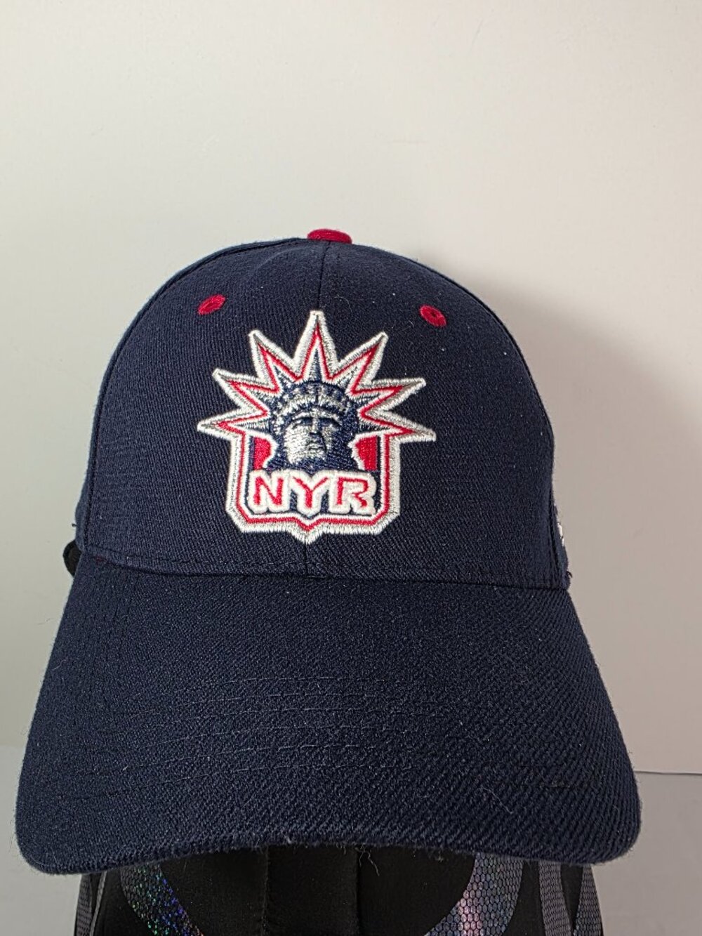 Reebok One Fit NHL New York Rangers Hat Hockey NYR
